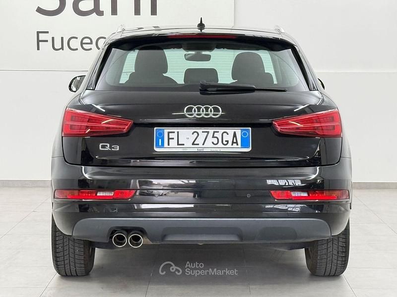 Usata Audi Q3 Sport 120 CV (88 kW) 2016 Nero SUV