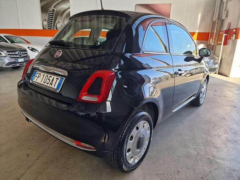 Usata Fiat 500 Lounge 69 CV (50 kW) 2018 Nero Utilitaria
