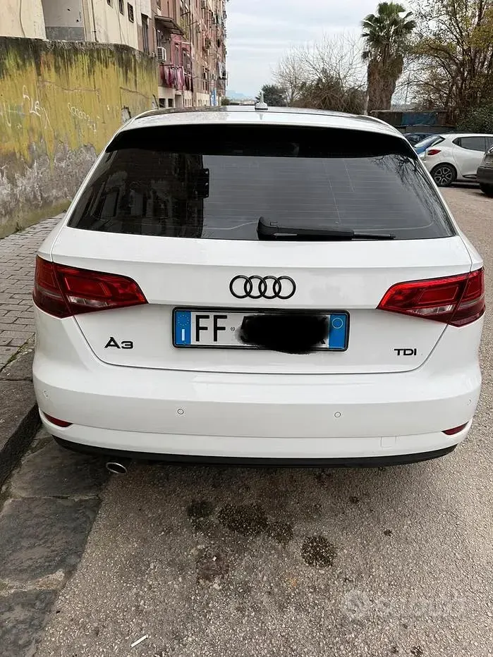 Usata Audi A3 110 CV (80 kW) 2016 Bianco Berlina