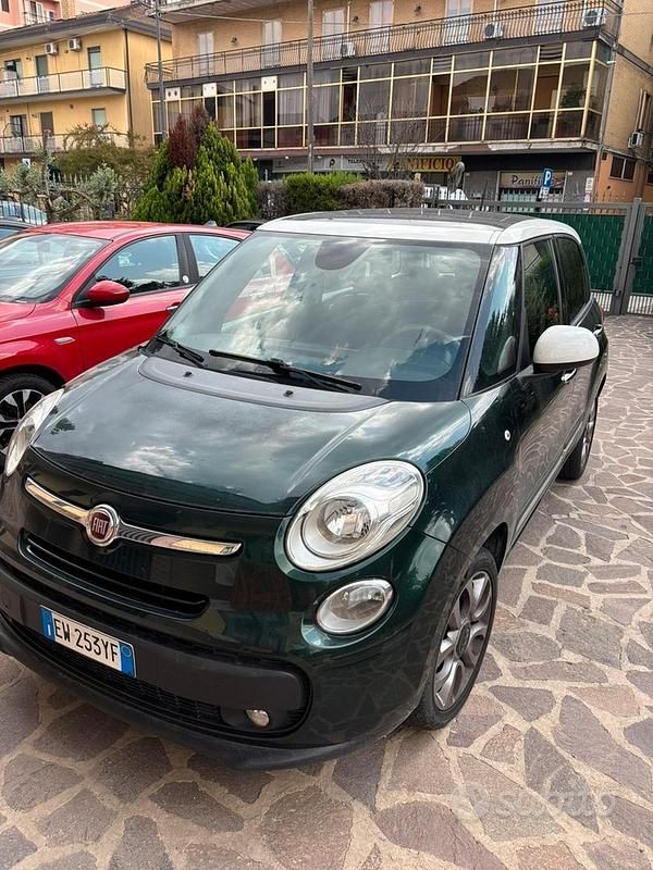 Usata Fiat 500L 105 CV (77 kW) 2014 Verde Monovolume