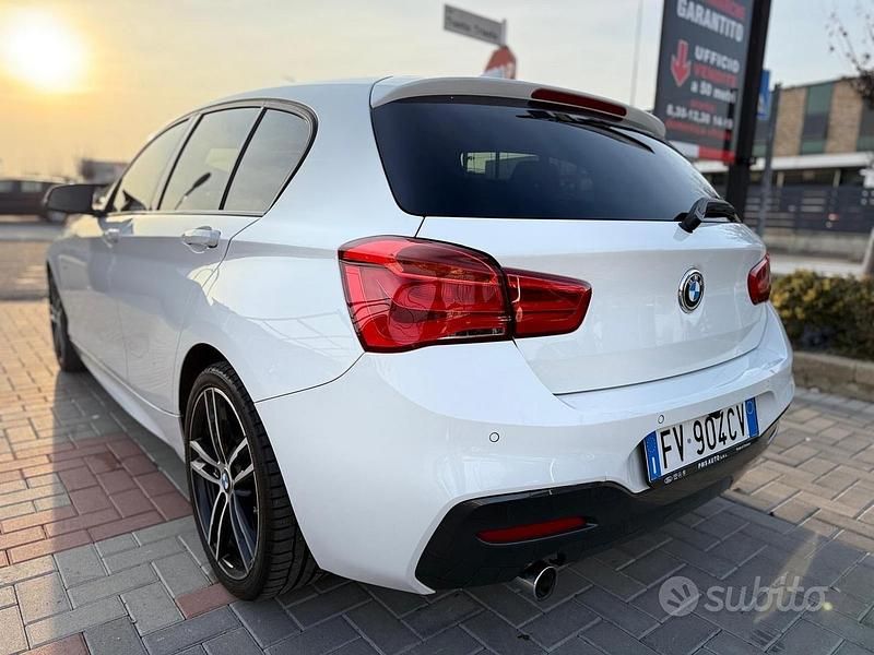 Usata BMW 118 M Sport 150 CV (110 kW) 2019 Bianco Utilitaria