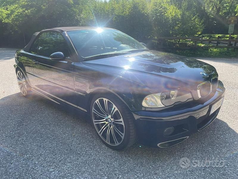Usata BMW M3 Cabriolet 343 CV (252 kW) 2002 Blu Cabrio