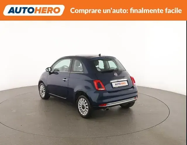 Usata Fiat 500 Lounge 70 CV (51 kW) 2018 Blu Utilitaria