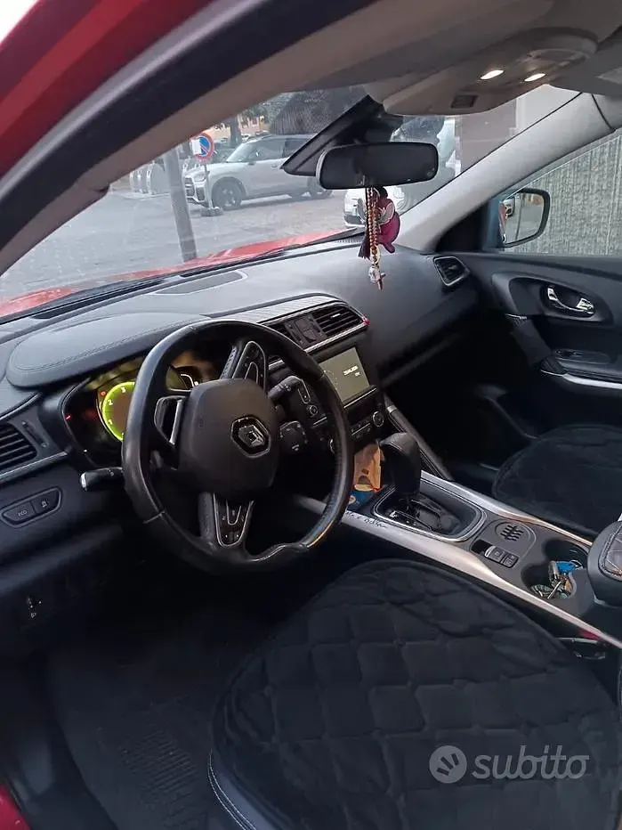 Usata Renault Kadjar 110 CV (80 kW) 2015 Rosso SUV