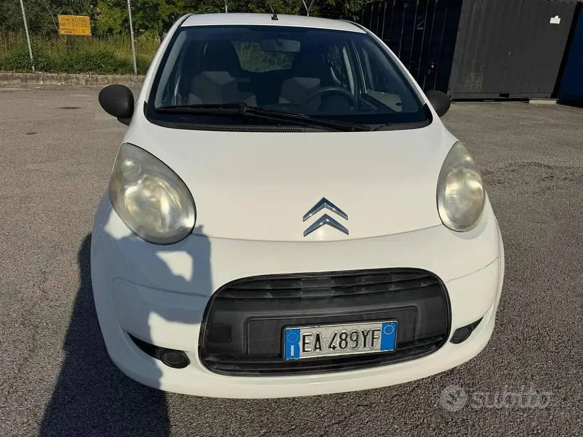Usata Citroën C1 68 CV (50 kW) 2010 Bianco Utilitaria