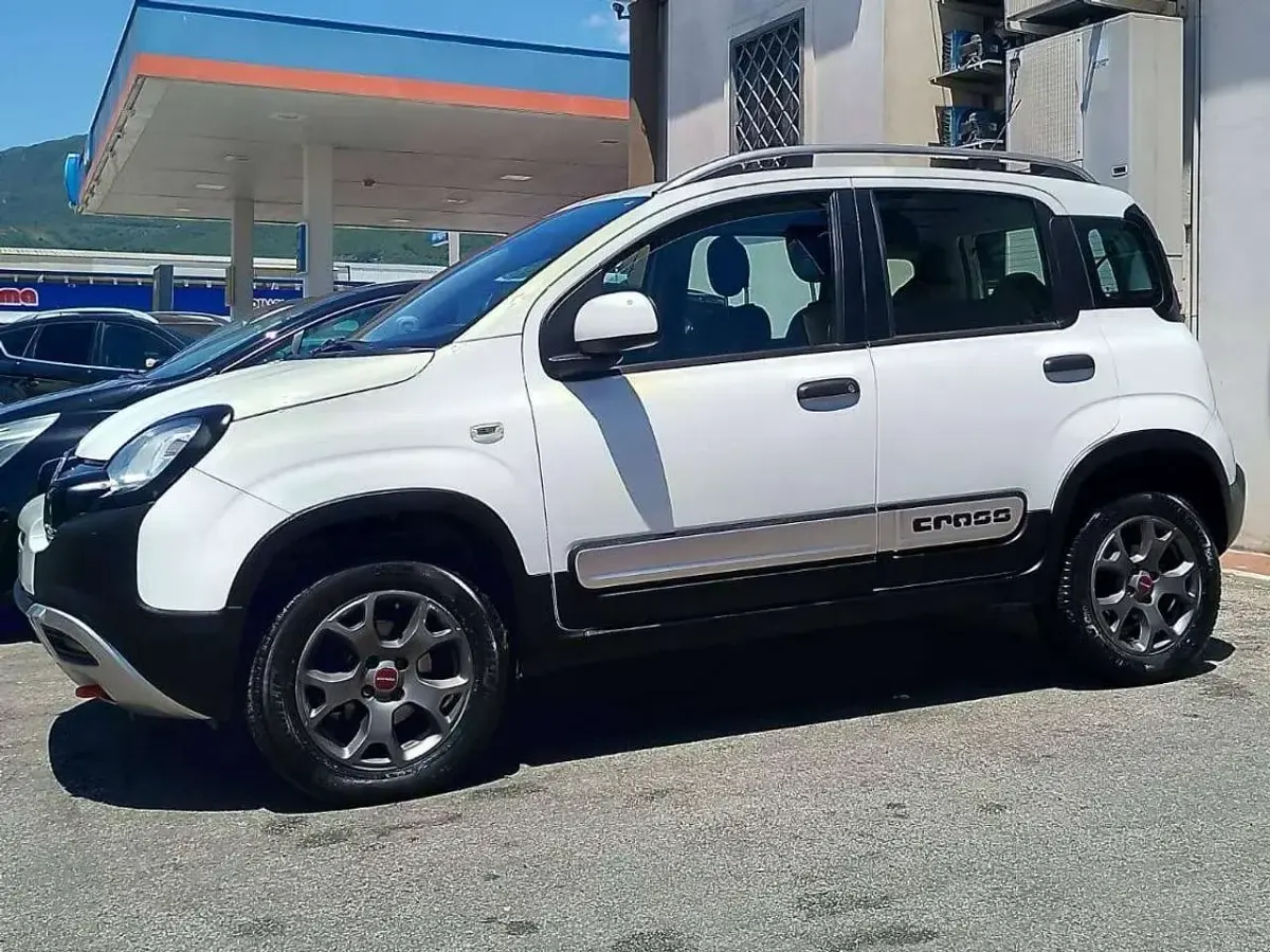 Usata Fiat Panda Cross Cross 95 CV (69 kW) 2017 Bianco Utilitaria