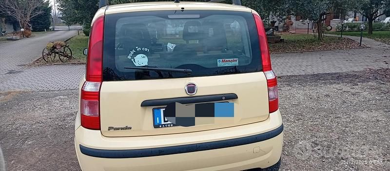 Usata Fiat Panda Emotion 60 CV (44 kW) 2008 Giallo Utilitaria