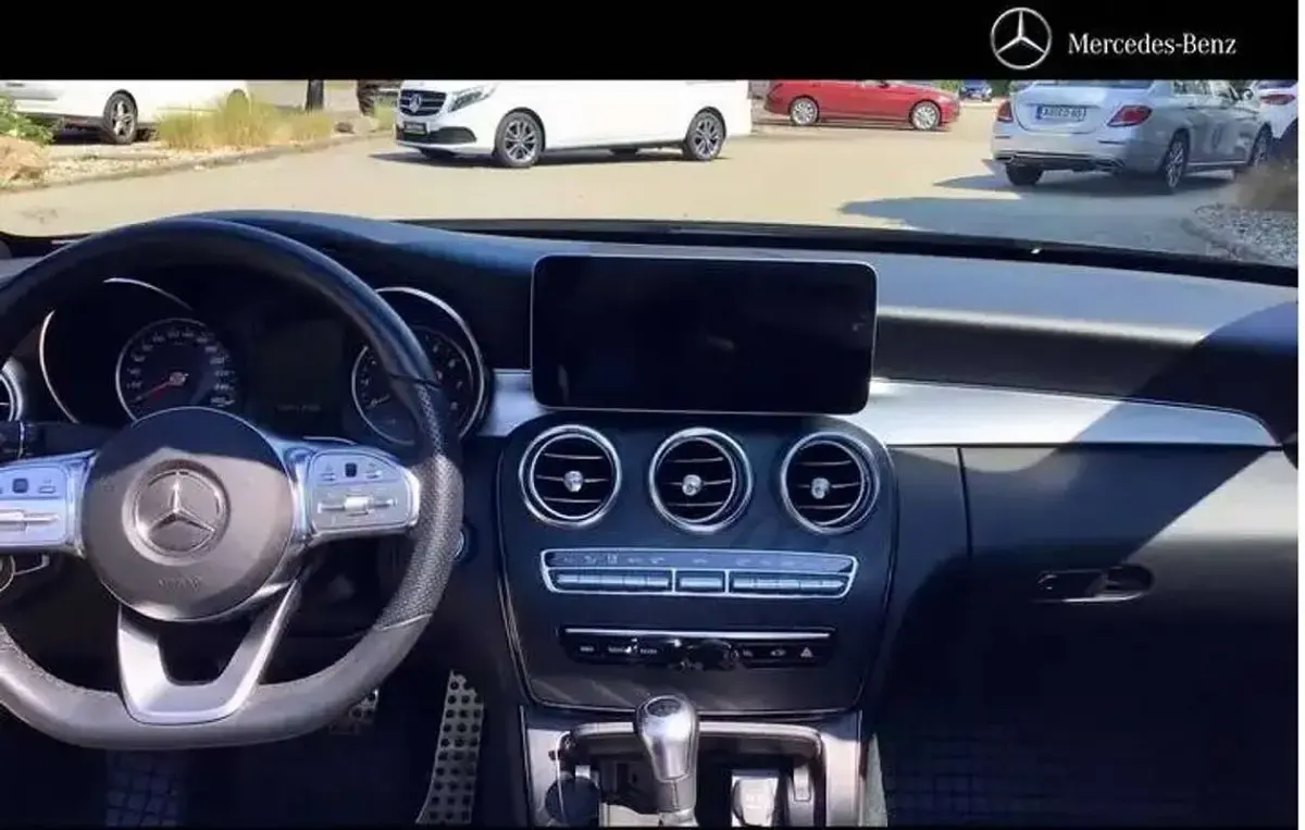 Usata Mercedes C180 Premium 156 CV (114 kW) 2019 Nero Cabrio