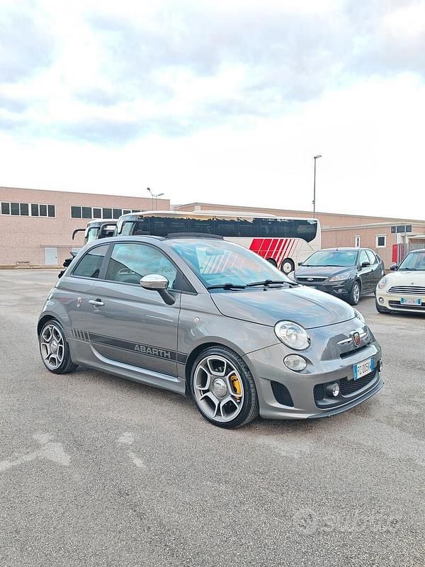 Usata Abarth 595C Turismo 160 CV (117 kW) 2016 Grigio Cabrio