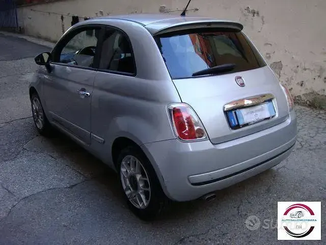 Usata Fiat 500 Sport 69 CV (50 kW) 2009 Argento Cabrio