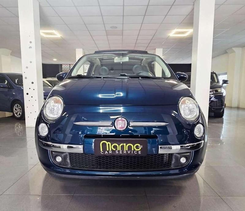 Usata Fiat 500C Lounge 69 CV (50 kW) 2013 Blu Cabrio