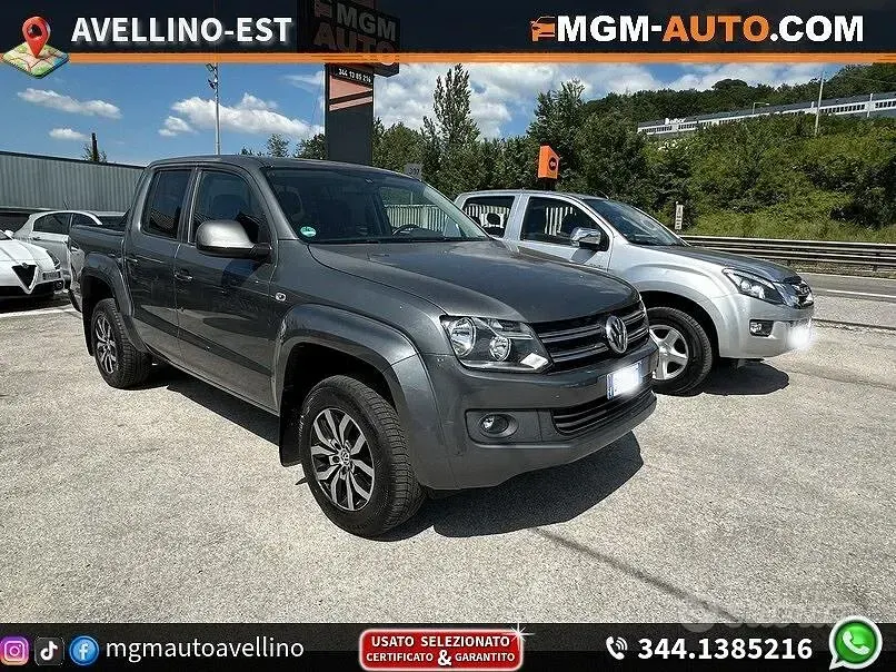 Usata VW Amarok 180 CV (132 kW) 2015 Grigio Pick-up