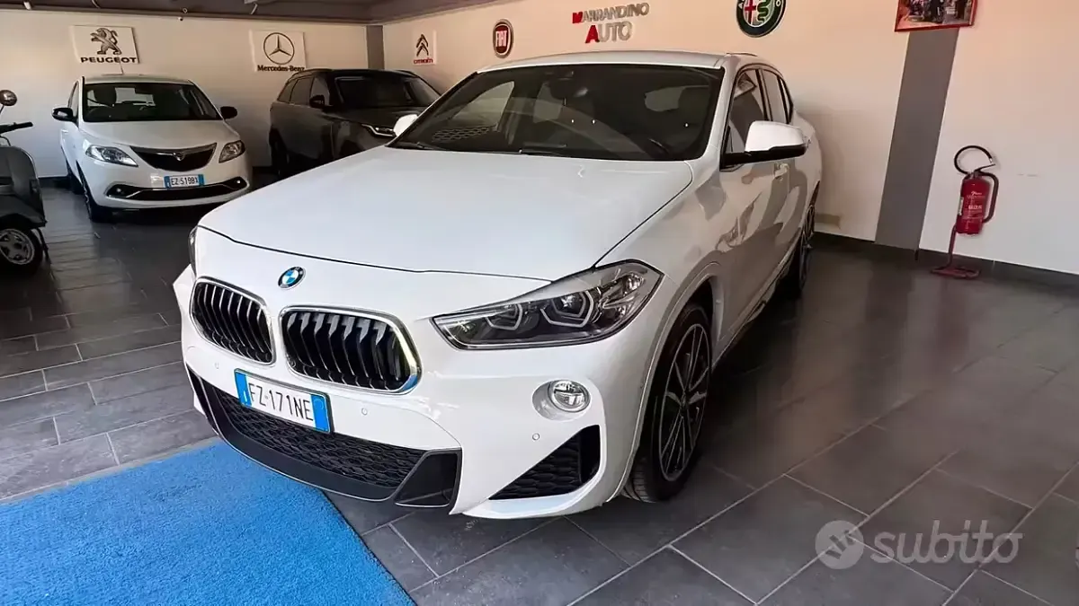 Usata BMW X2 M Sport 150 CV (110 kW) 2019 Bianco SUV