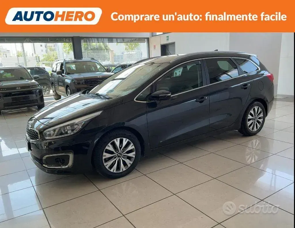 Usata Kia Ceed 136 CV (100 kW) 2017 Nero Utilitaria