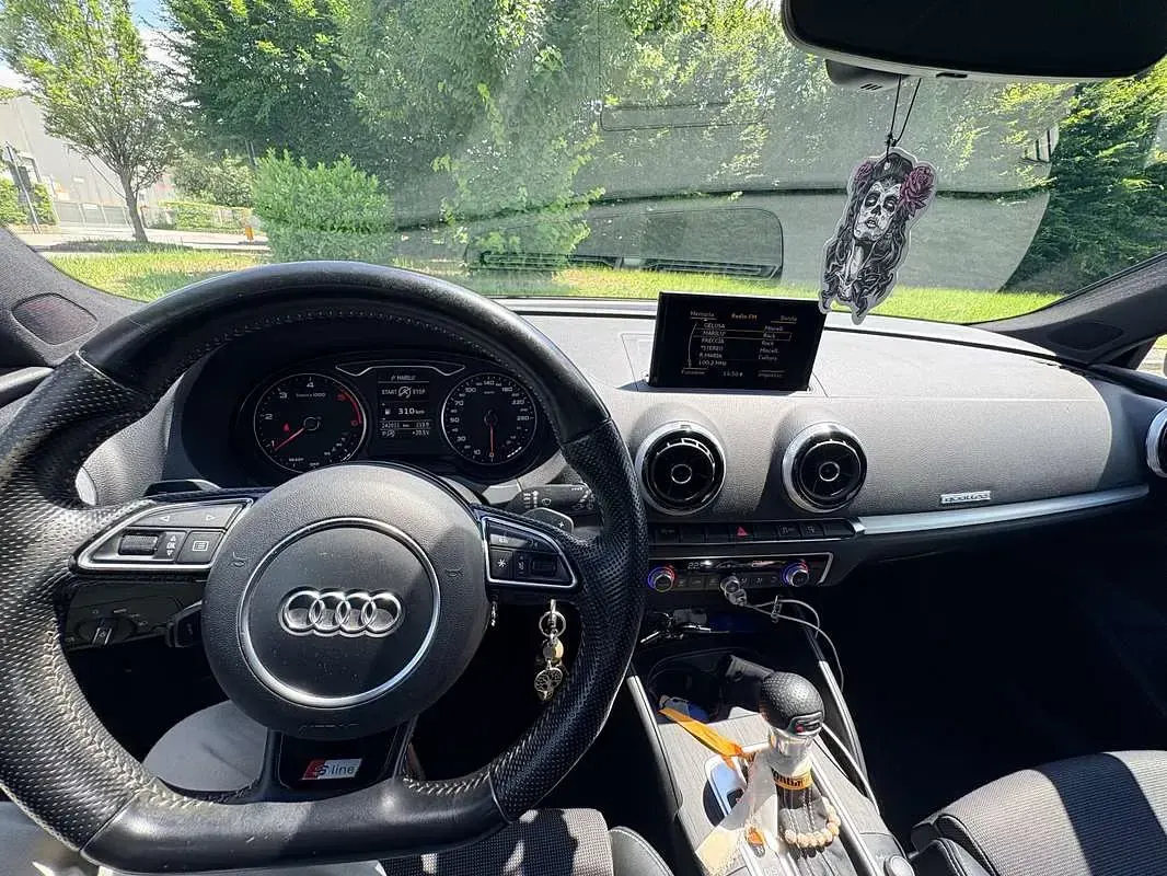 Usata Audi A3 S-Line 184 CV (135 kW) 2016 Argento Berlina