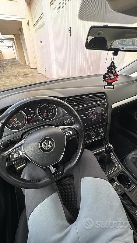 Usata VW Golf VII 116 CV (85 kW) 2019 Grigio Berlina