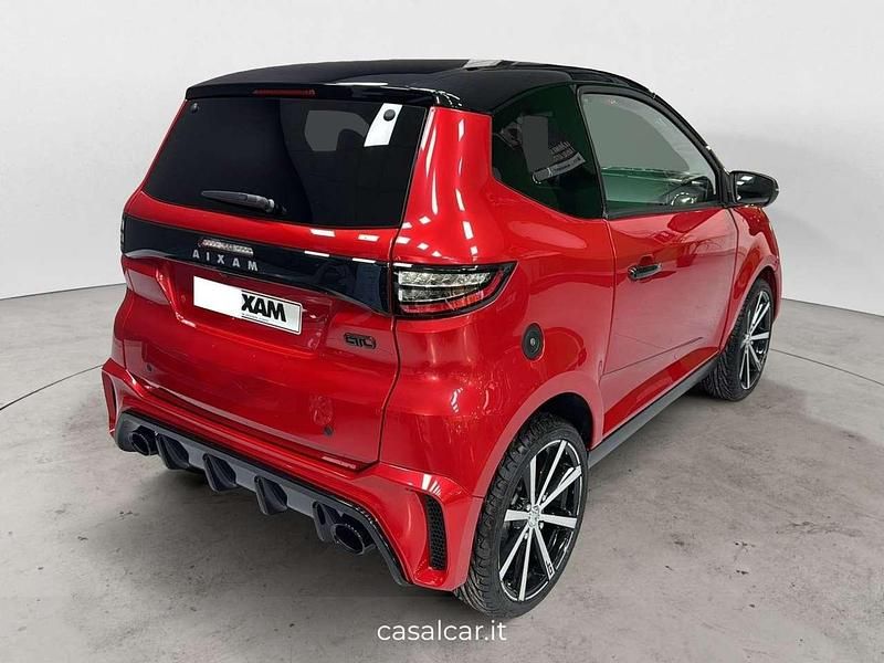 Nuova Aixam City GTO 2026 Rosso Utilitaria