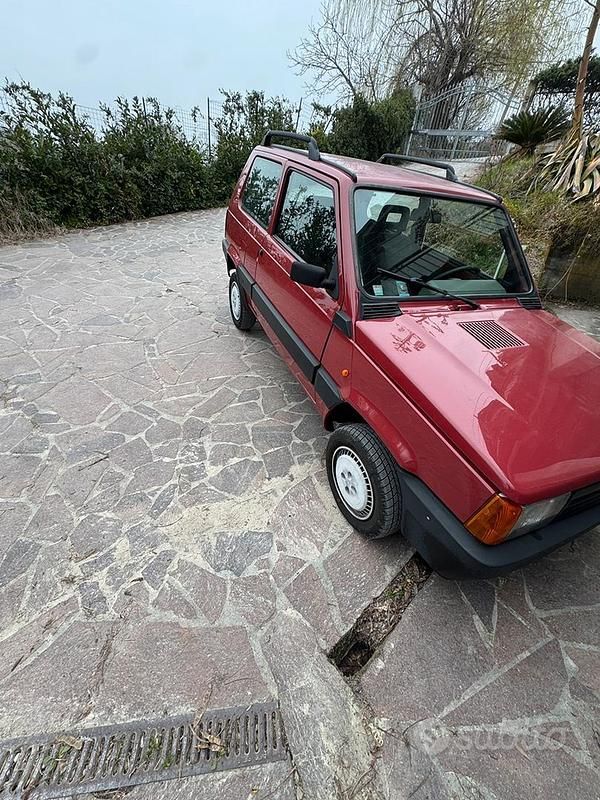 Usata Fiat Panda 56 CV (41 kW) 2002 Rosso Utilitaria