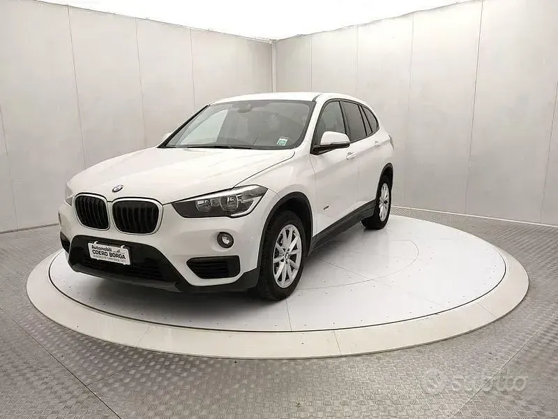 Usata BMW X1 Advantage 116 CV (85 kW) 2016 Bianco SUV