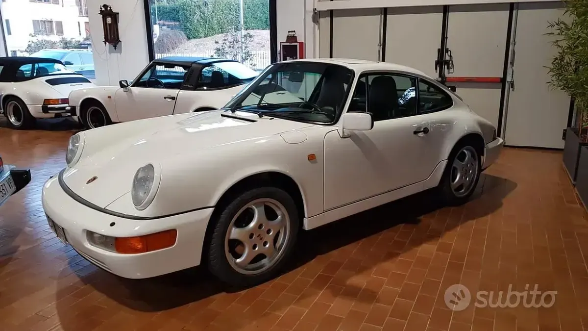 Usata Porsche 911 250 CV (183 kW) 1988 Bianco Cabrio