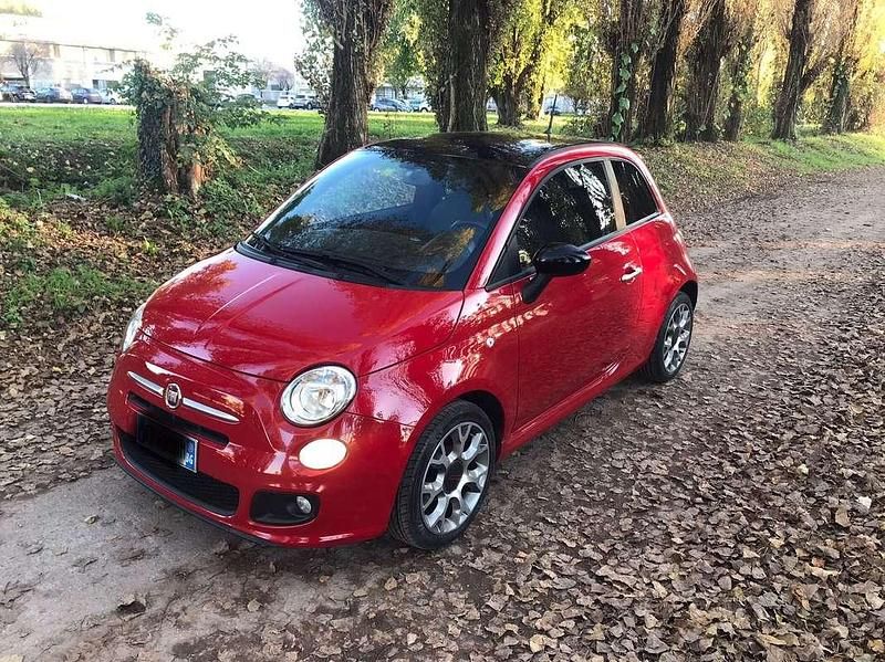 Usata Fiat 500 Sport 69 CV (50 kW) 2013 Rosso Utilitaria