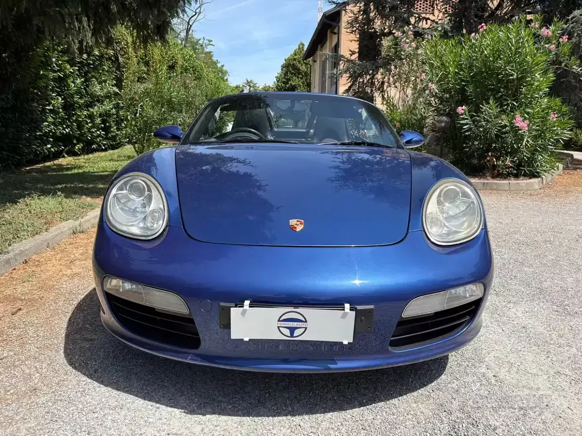 Usata Porsche Boxster 239 CV (175 kW) 2005 Blu/azzurro Cabrio