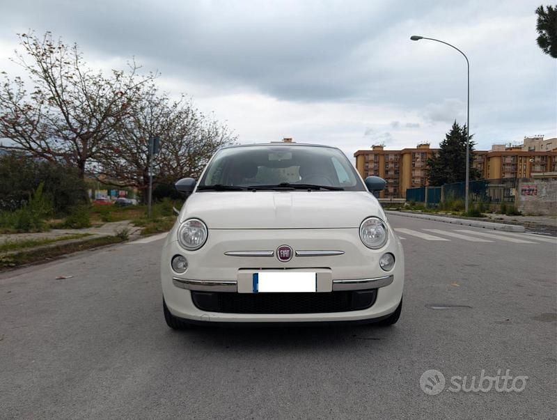 Usata Fiat 500 Lounge 69 CV (50 kW) 2014 Bianco Berlina