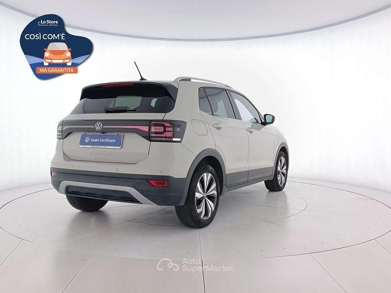 Usata VW T-Cross Advance 110 CV (80 kW) 2023 Ascot grey SUV