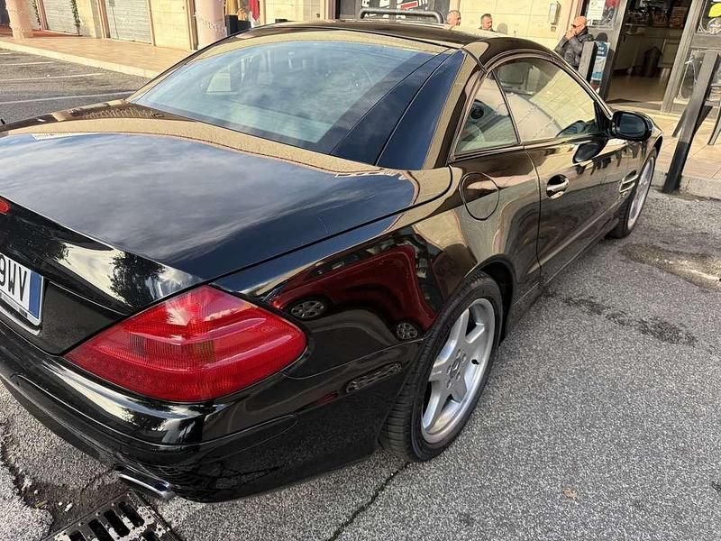 Usata Mercedes SL500 306 CV (225 kW) 2002 Nero Cabrio