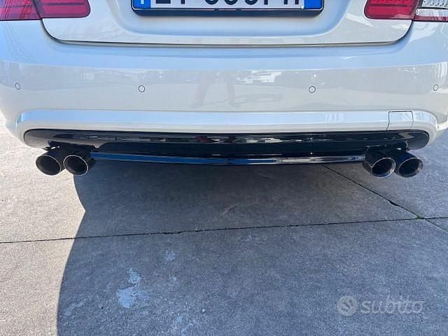 Usata Mercedes E220 2013 Bianco Coupé