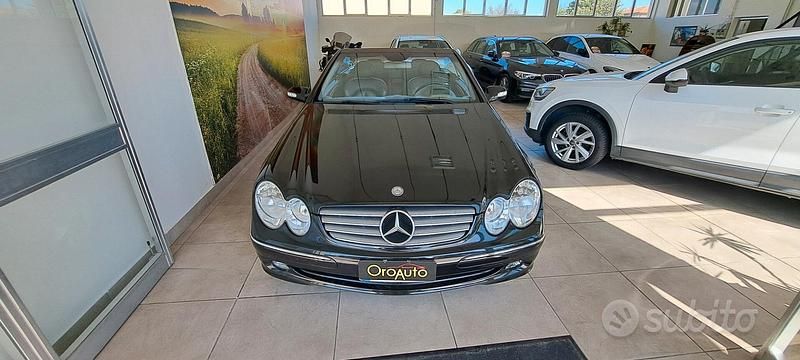 Usata Mercedes CLK200 Elegance 163 CV (119 kW) 2005 Nero Cabrio
