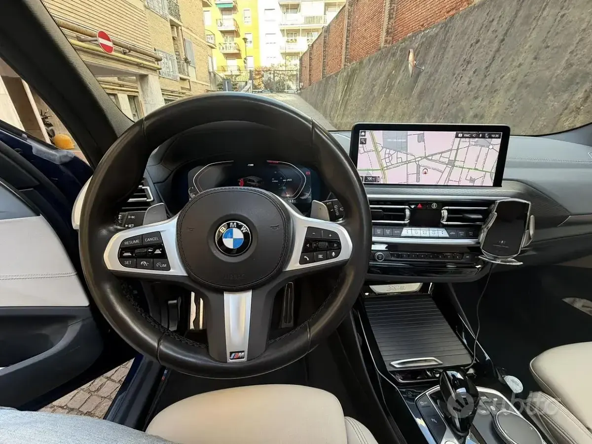 Usata BMW X3 M Sport 190 CV (139 kW) 2022 Blu SUV