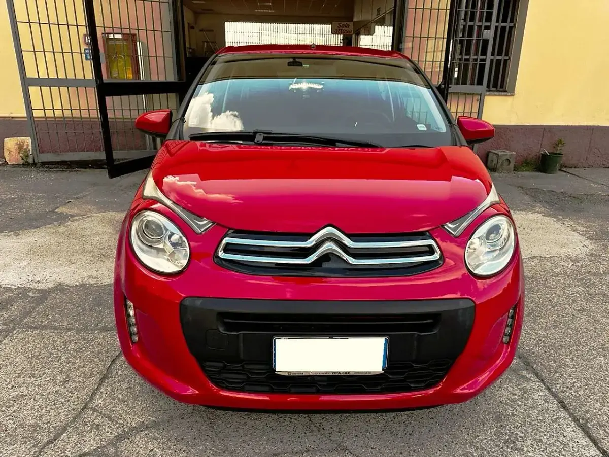 Usata Citroën C1 Feel 72 CV (52 kW) 2018 Rosso Utilitaria