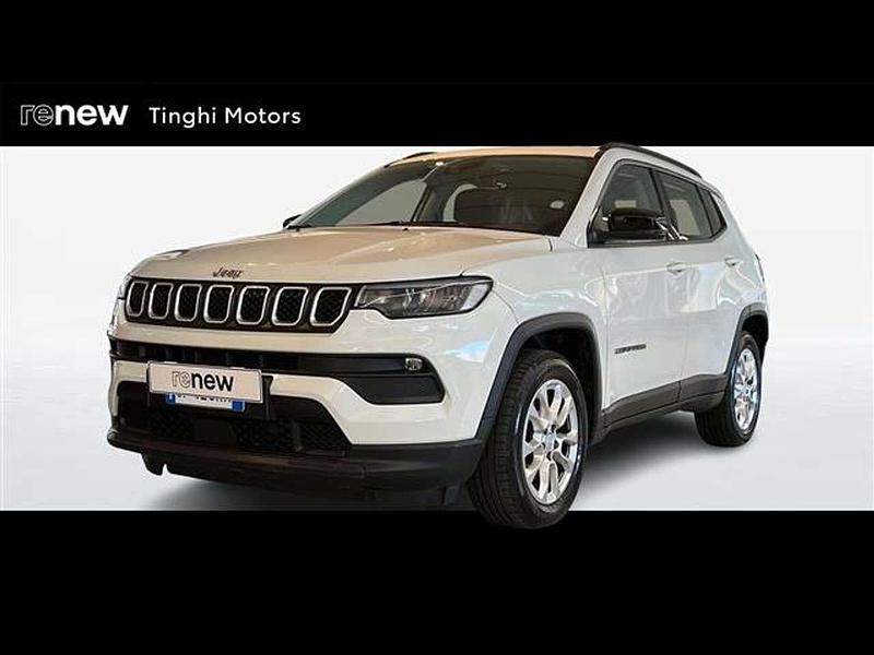 Bianco Usata 2021 Jeep Compass Longitude SUV | 18.900 € (Super prezzo) - Immagine 1/4