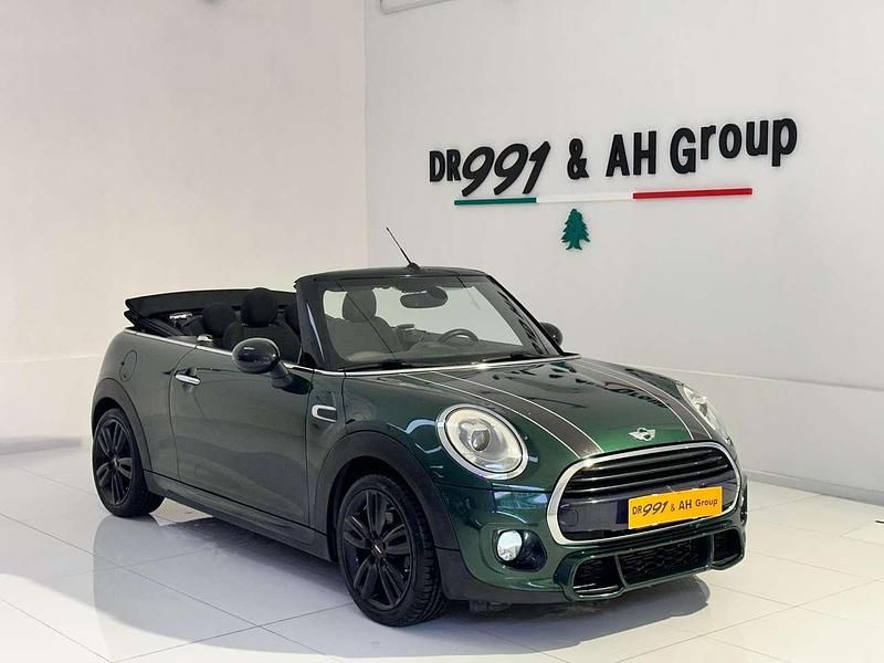 Usata Mini Cooper D Cabriolet Hype 116 CV (85 kW) 2017 Verde Cabrio