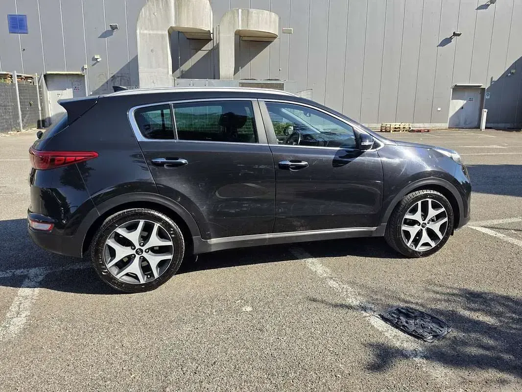 Usata Kia Sportage GT-Line 141 CV (103 kW) 2017 Nero SUV