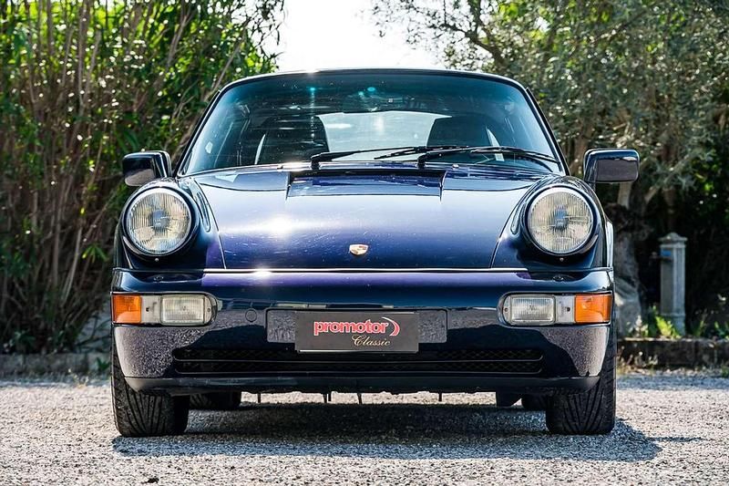 Usata Porsche 911 Carrera 4 250 CV (183 kW) 1991 Nachtblau Cabrio