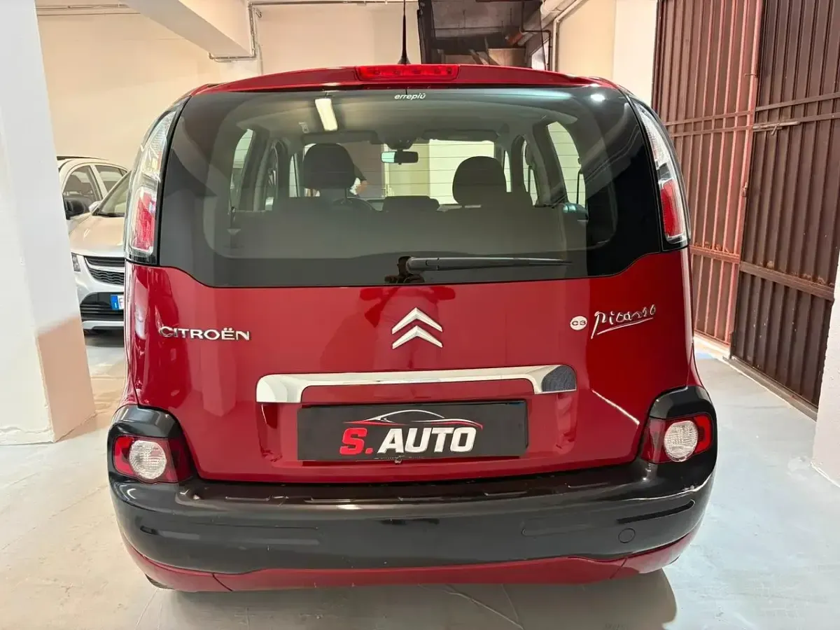 Usata Citroën C3 Picasso Exclusive 95 CV (69 kW) 2009 Rosso Monovolume