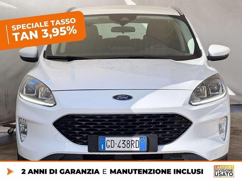 Usata Ford Kuga Titanium 120 CV (88 kW) 2020 Bianco SUV