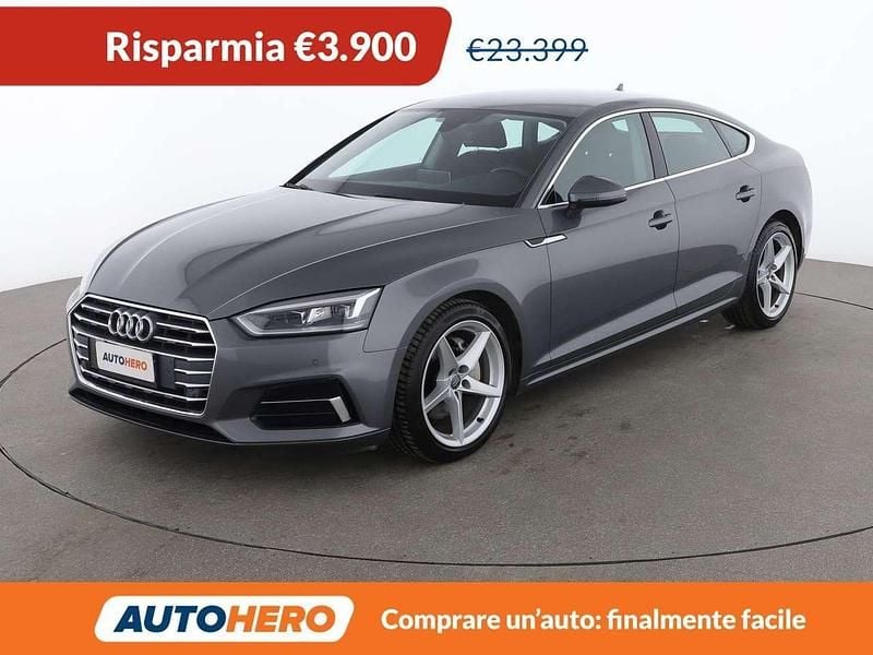 Usata Audi A5 Sport 190 CV (139 kW) 2017 Grigio Coupé