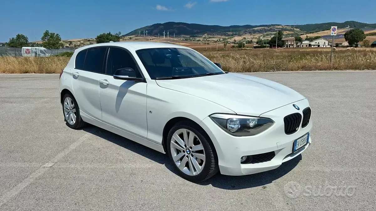 Usata BMW 120 M Sport 184 CV (135 kW) 2012 Bianco Utilitaria