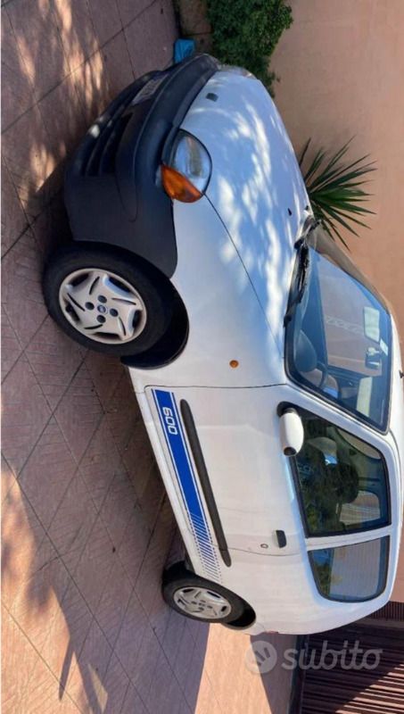 Usata Fiat 600 1999 Bianco Utilitaria