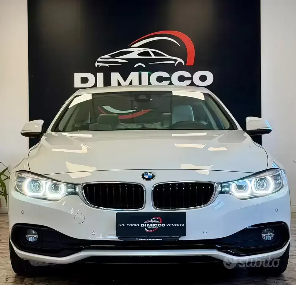 Usata BMW 420 Sport Line 190 CV (139 kW) 2018 Bianco Coupé