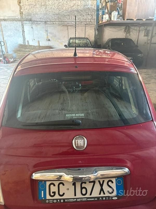 Usata Fiat 500 2007 Rosso Berlina