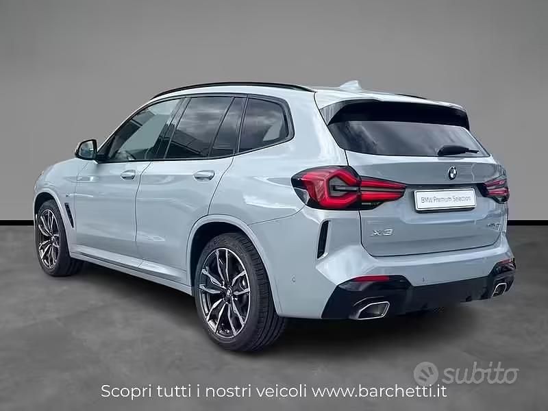 Usata BMW X3 M Sport 190 CV (139 kW) 2022 Grigio SUV