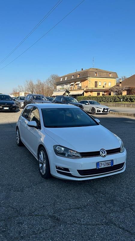 Usata VW Golf VII Highline 149 CV (109 kW) 2013 Bianco Berlina
