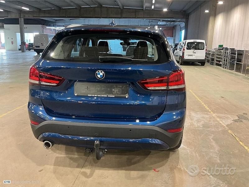 Usata BMW X1 Advantage 116 CV (85 kW) 2022 Blu SUV
