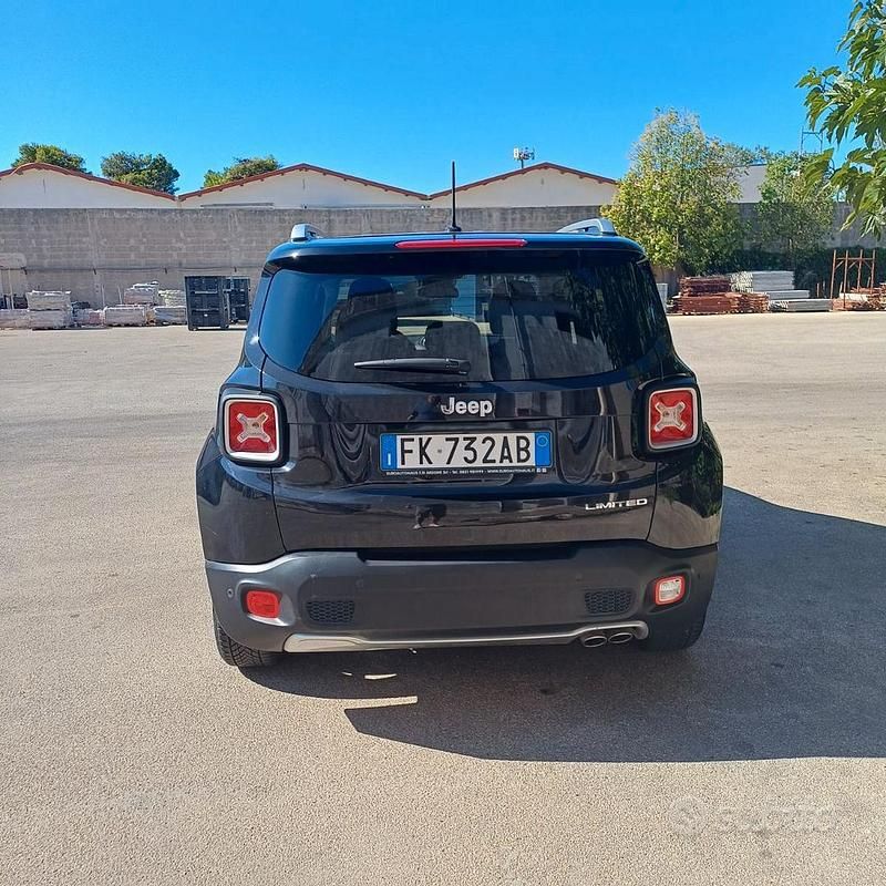 Usata Jeep Renegade 120 CV (88 kW) 2017 Nero SUV