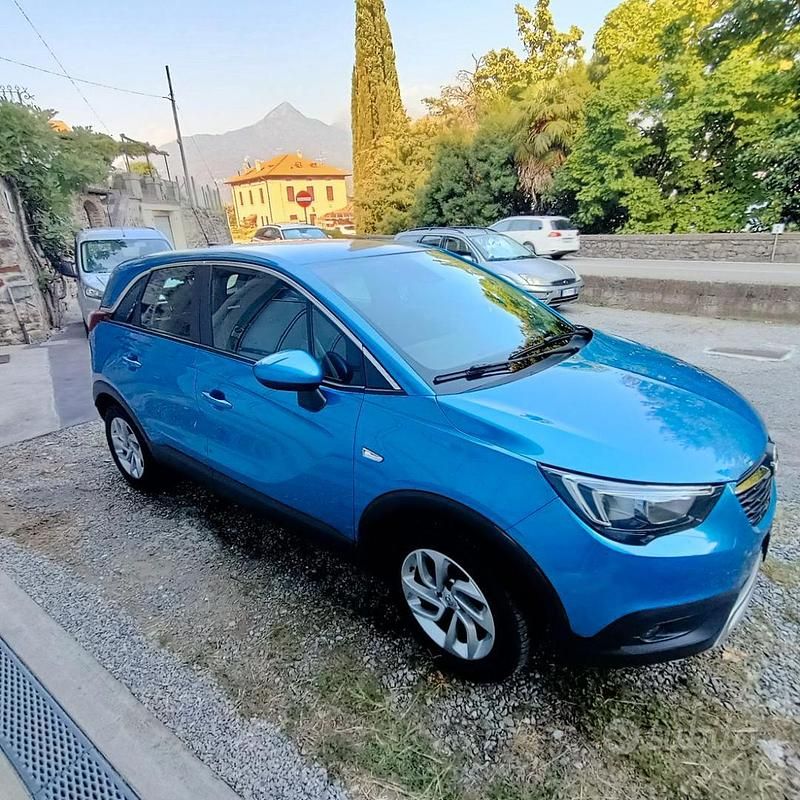 Usata Opel Crossland X Innovation 120 CV (88 kW) 2018 Blu/azzurro SUV