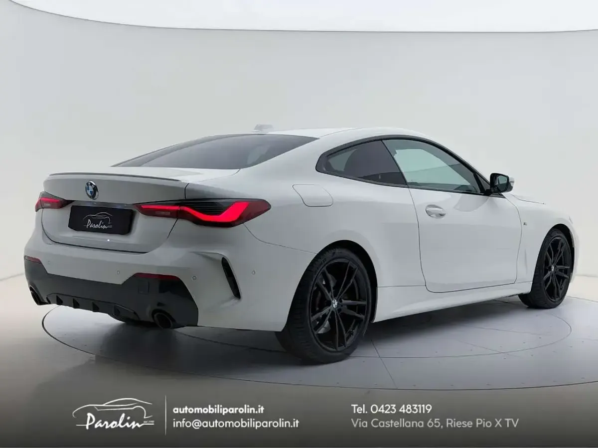 Usata BMW 430 M Sport 286 CV (210 kW) 2023 Alpine white Coupé
